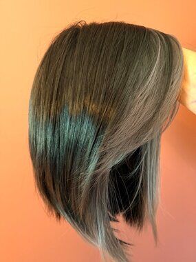Rene of Paris Sleeky Silk Wig Cosmic Teal